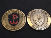 Coin - dwa coiny Jednostka Wojskowa Komandosów - JWK - Logistyka