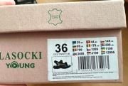 LASOCKI YOUNG skórzane sandały rozm. 36 wkł. 22,7 cm