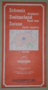 Szwajcaria - mapa samochodowa 1:400000, KV 1991