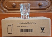 Finlandia Shot Glasses AYANO Kieliszki Do Wódki Shoty 6 Sztuk 50 ml
