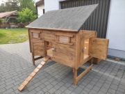 Kurnik dla 12 - 13 kur ocieplony SOLIDNY MASYWNY