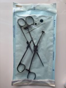 Szczypce do piercingu + nożyczki | szczypce do septum 