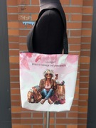 Torba na ramię 36 x 36 cm Dzień babci, prezent, torebka wodoodporna mocna