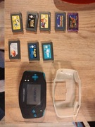 Nintendo Game Boy Advance, GBA, gry, ekran, SD, amp