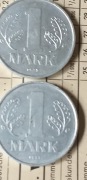 2 monety 1 marka NRD  NIEMCY  