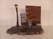 Diorama Tomb Raider Playmates Street Assault Motorbike - bez Lary