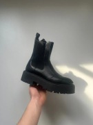 Copenhagen CPHHGN skórzane botki chunky platforma 38