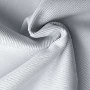 Dzianina ściągacz prążkowany prążek biały bawełniana  