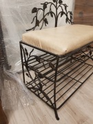 unikat rzemieślniczy zestaw korytarzowy z żelaza kutego