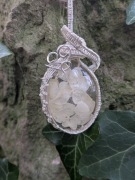 Wisior handmade wire wrapping 
