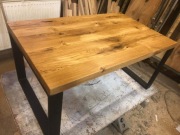 Stolik kawowy dębowy Ława loft 