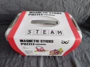Klocki Magnetyczne Edukacyjne Magnetic Sticks Steam 84 el.