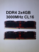 Goodram IRDM X DDR4 8GB (2x4GB) 3000MHz CL16 | MemTest OK