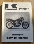 Kawasaki Zephyr 550 książka serwisowa OEM