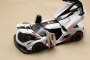 Model samochodu jak Koenigsegg Jesko 1:32 światła dźwięk otwierany