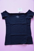T-shirt Calvin Klein Jeans czarny S – model LV047C203G YAA – nowy z metką