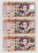 Karaiby Wschodnie 20 dolarów 2012 P.53 -UNC