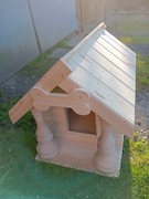 Ocieplona buda dla psa,kota Jork Shih tzu Pekinczyk Kolumny lub zabudowana