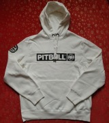 Bluza męska z kapturem PitBull West Coast Sherwood Off White 3XL