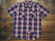 SUPERDRY- KOSZULA BAWEŁNIANA- OLD SCHOOL- VINTAGE- L/XL