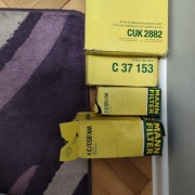 Filtr kabinowy MANN-FILTER CUK 2882 CUK2882