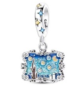 Zawieszka | Charms | Kompatybilna z Pandora | Niebieska Mozaika | Prezent