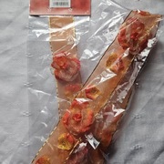 Wstążka dekoracyjna 3,5cmx85cm - pomarańczowa