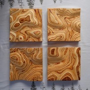 Panele 3D ze sklejki na ścianę, rzeźbione, dekoracja, rzeźba, design