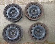 Felgi stalowe 15 5x100 skoda et 38 6j15+ kołpaki