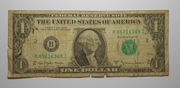 Stary banknot 1 Dolar 1977 A