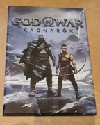 Metal poster God of War Ragnarok (Metalowy plakat z gry PS4/PS5) GOW!
