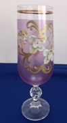PIĘKNY KIELISZEK DO WINA  BOHEMIA