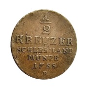 1/2 Krajcara  1788 (B) Prusy 