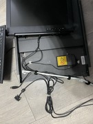 Konsola IBM Rack 1U – Monitor 17" + Klawiatura – Solidny sprzęt