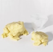 Duża ŻABA forma silikonowa 6.5*11.7 do Świec Wosku Odlewów 