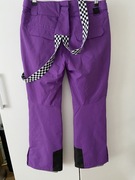 Spodnie męskie na narty rozmiar M z szelkami