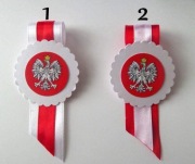 KOTYLIONY NARODOWE przypinki 11listopada  komplet 50 szt