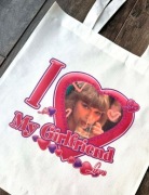 Torebka torba tote bag materiał non woven wymiary 36x40 cm TAYLOR SWIFT