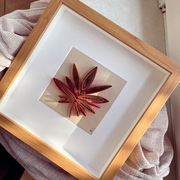 Obrazek liść, natura, jesień; quilling