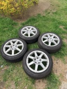 Felgi 17” 5x112 ET35 BRS Tuning + opony zimowe Nexen 205/55R17 2024