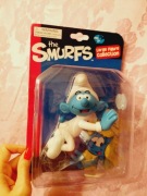 The smurfs SMERFY  duża figurka XXL bobas UNIKATOWA!