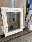 Małe okno 660x820 PCV białe – uchylno-rozwierne, NEO 76
