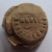 Plomba ołowiana młynarska Muhle (Młyn) Szczepanowice