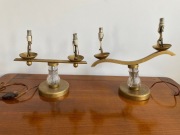 Stare Lampy 2 szt. Mid Century Bakelit Vintage