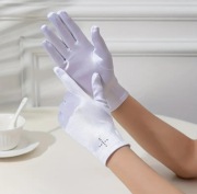 Rękawiczki do Komunii Święta Komunia Święta strój dla dziewczynki nowe