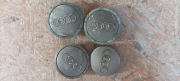 Dekielki zaślepki audi 4 sztuki 4BO 601 170A