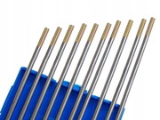 Elektrody wolframowe ( złote ) 2.4 x 175 mm Tig !! nowe