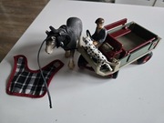 turbo unikat- bryczka , woźnica ,koń schleich 2004