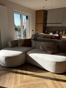 Kanapa beżowa narożnik bobochic paris