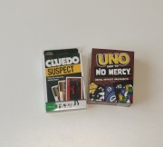 Gra Karciana Cluedo Suspect+ UNO No Mercy Zestaw Okazja 